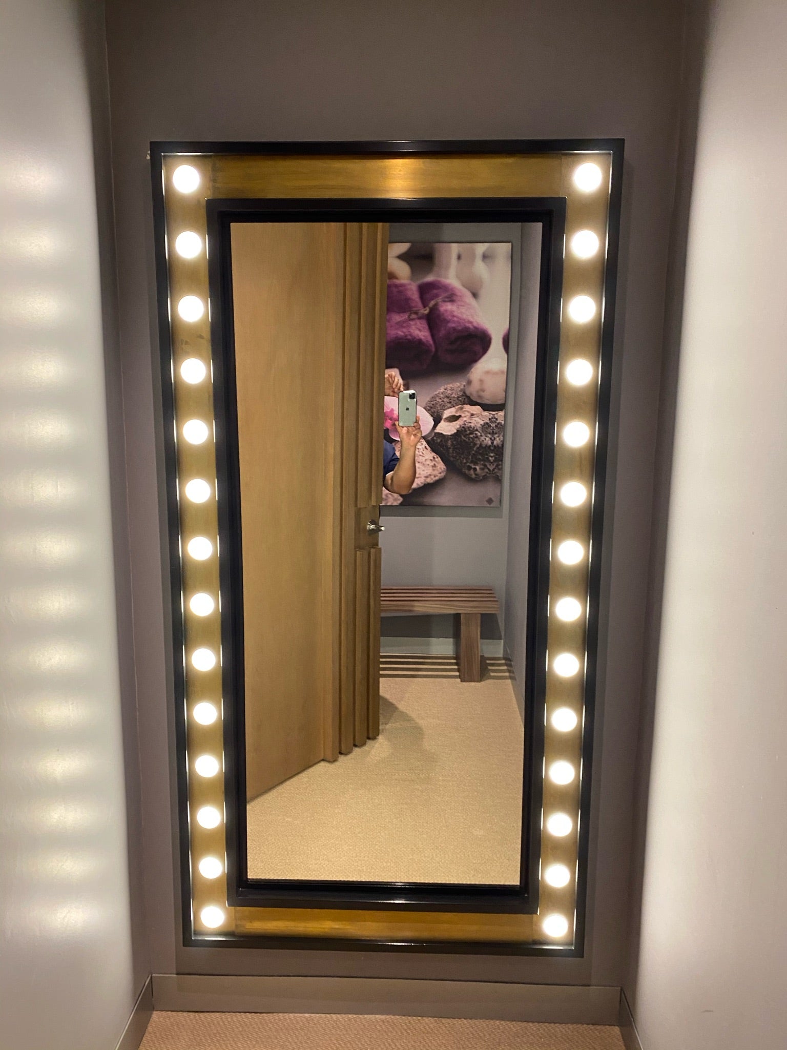 Espejo LED Hollywood Touch grande Profesional